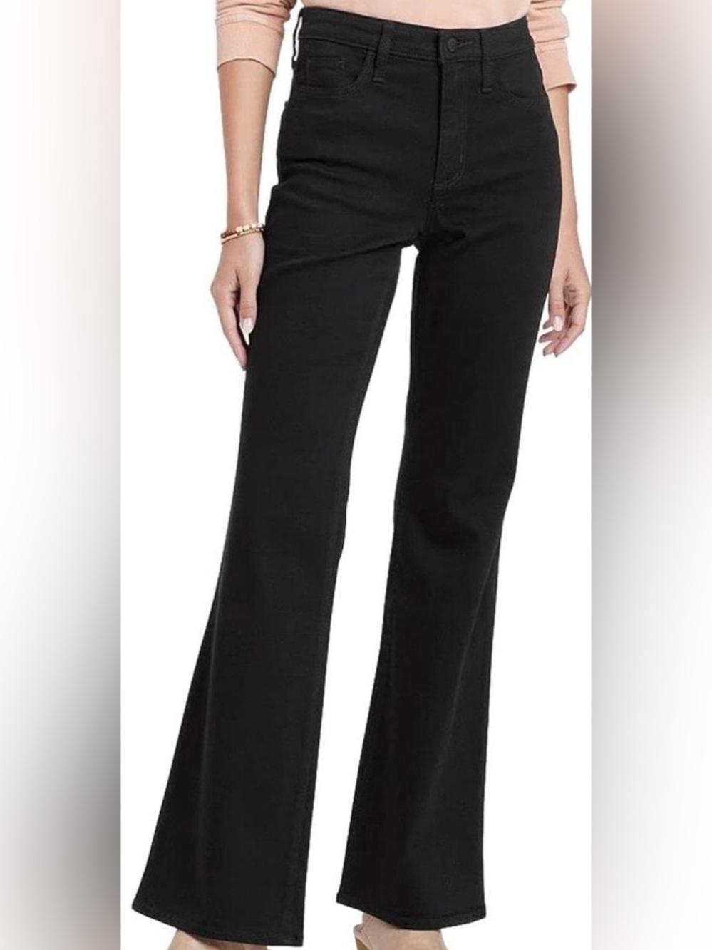 universal thread black high wasited flare jeans
